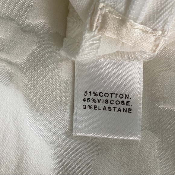 SoCa by St. John Cream White Cropped Pants size 4 - Picture 8 of 11